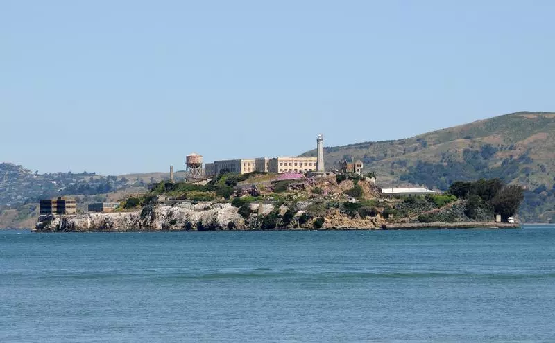 San Francisco Bay mit Alcatraz