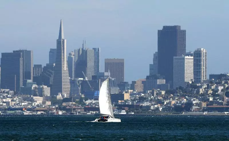 San Francisco Bay mit Skyline